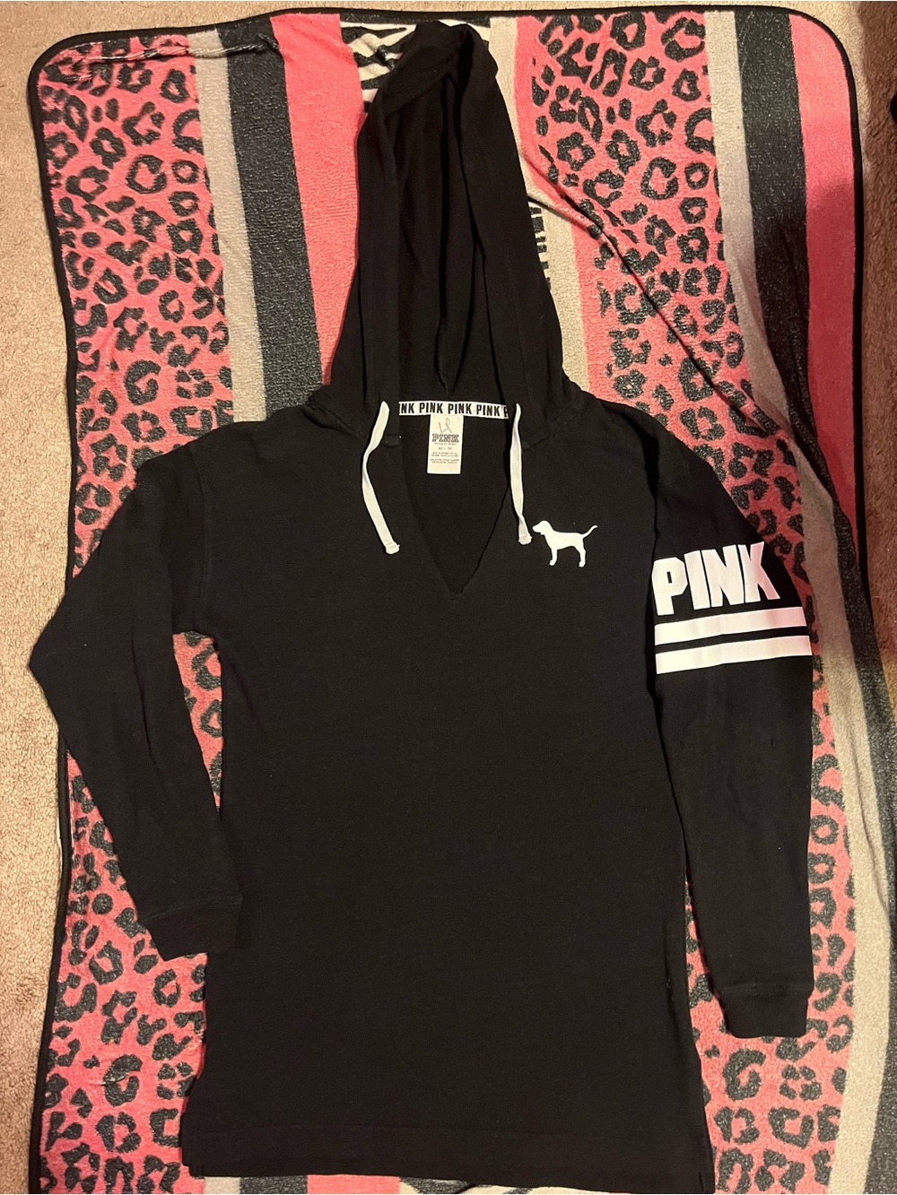 Vintage PINK Victoria's Secret pullover sweatshirt